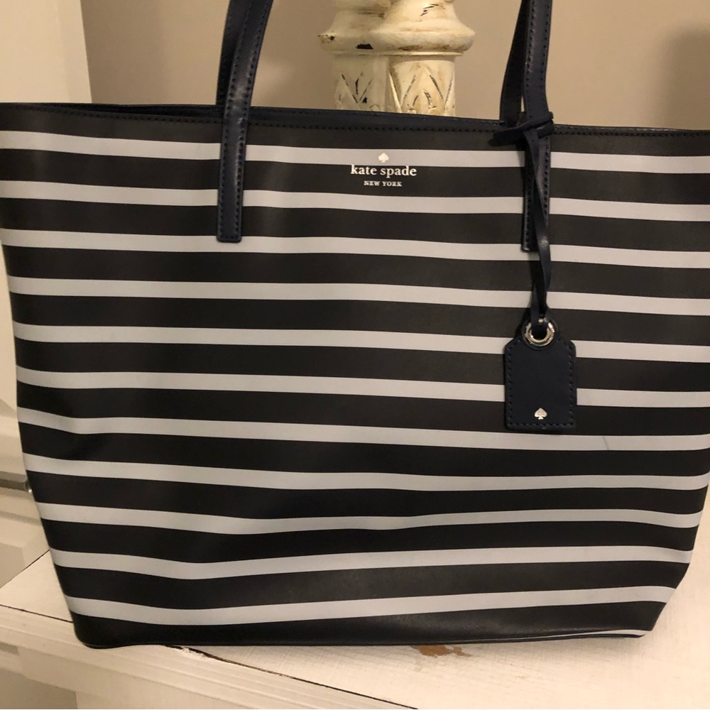 Kate Spade striped tote